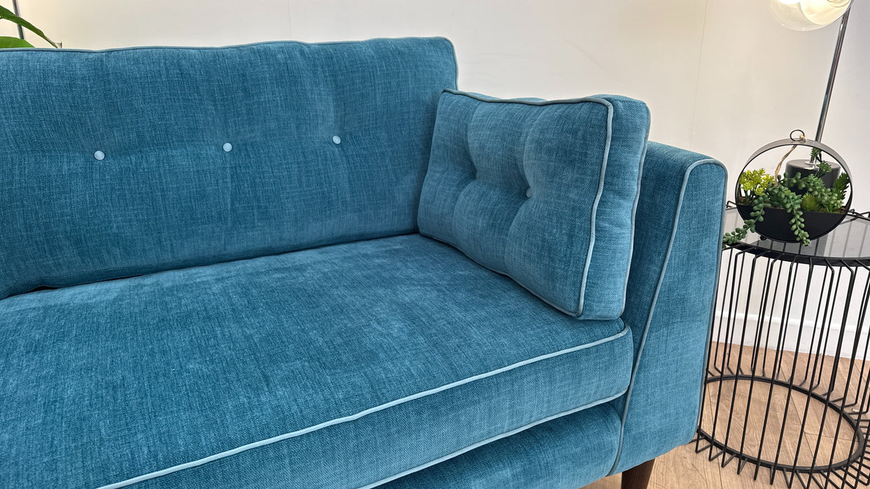 Sofology Cricket 4 Seater in Teal Mix