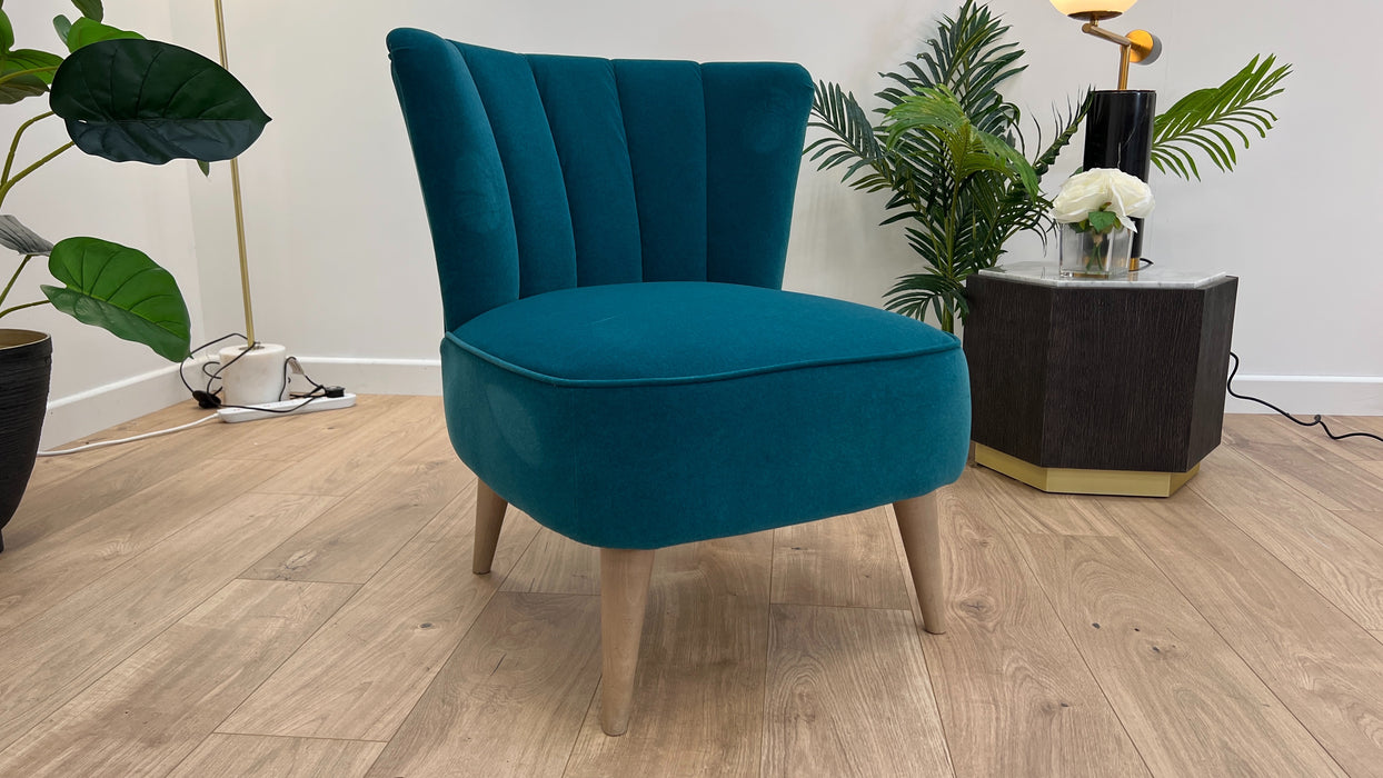 Finchley 1 Seater - Accent Chair - Nordic Teal All Over