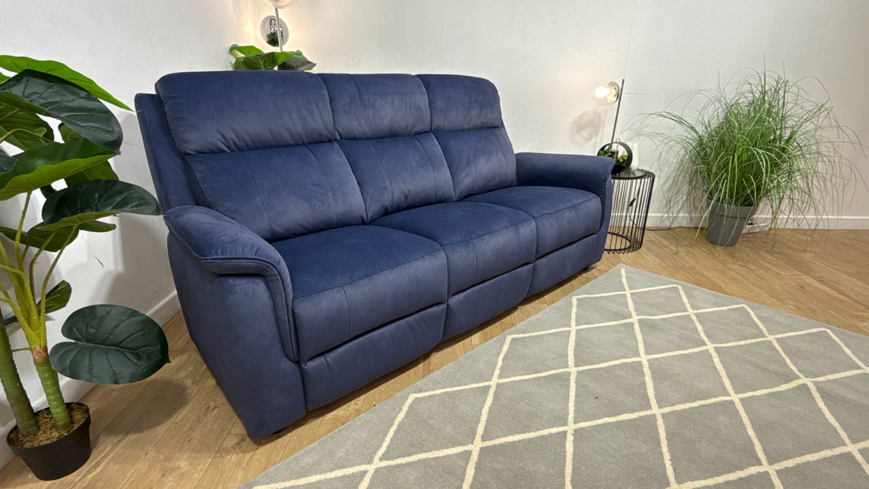 Sofology Bradie Fabric 3 Seater in Lifestyle Flecked Navy