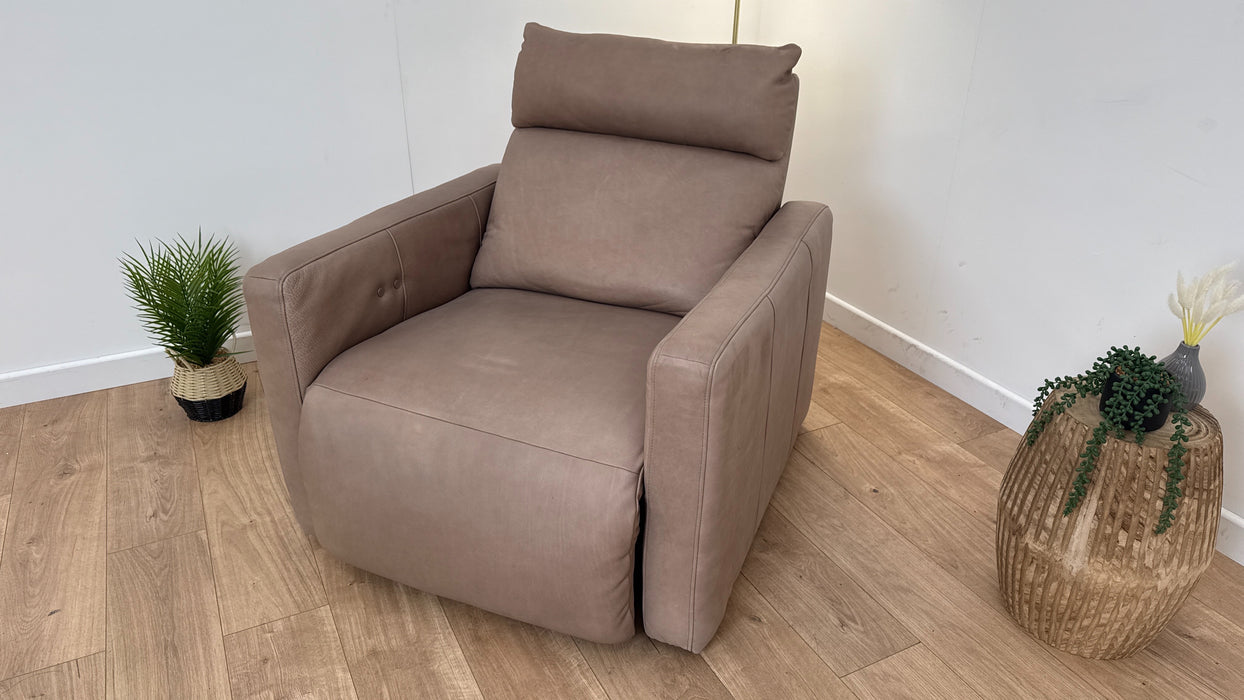 Forton Leather Power Recliner