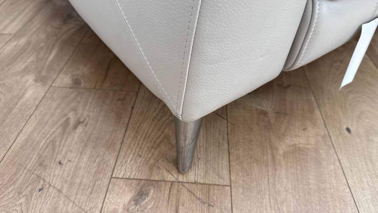 DFS Caldo 2 Seater Sofa Recliner In New Club Fossil