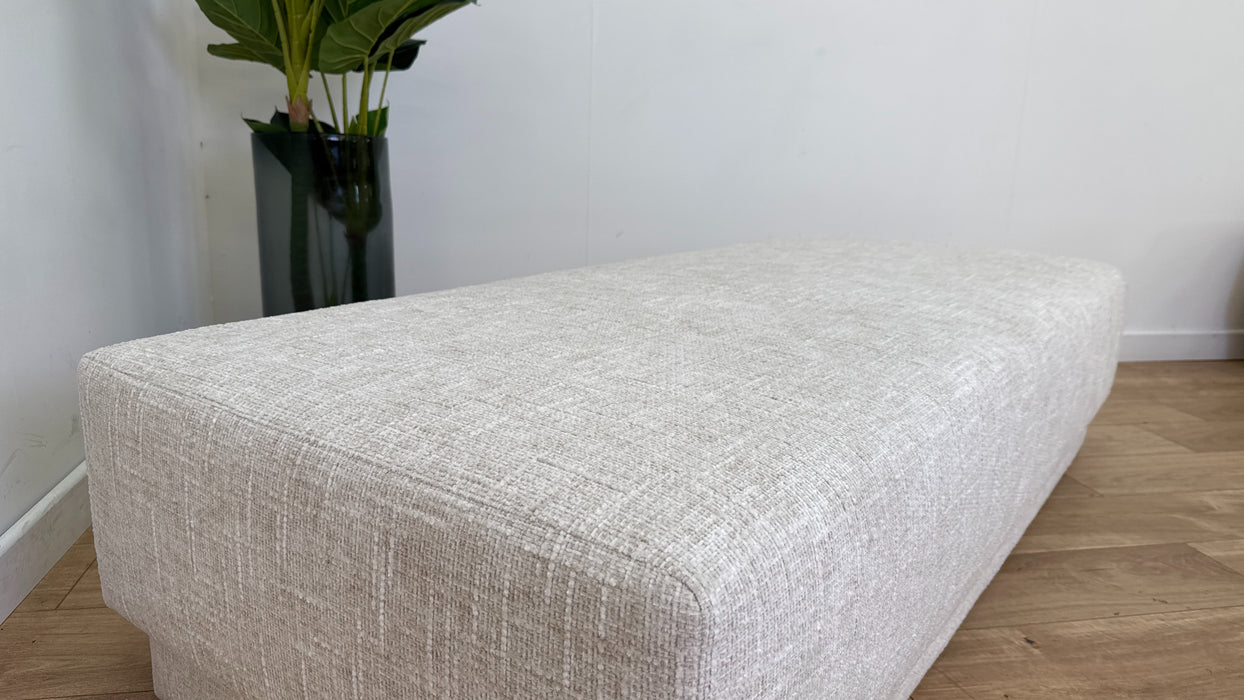 Sofology The Cove Fabric Bench Footstool in Odyssey Afterglow