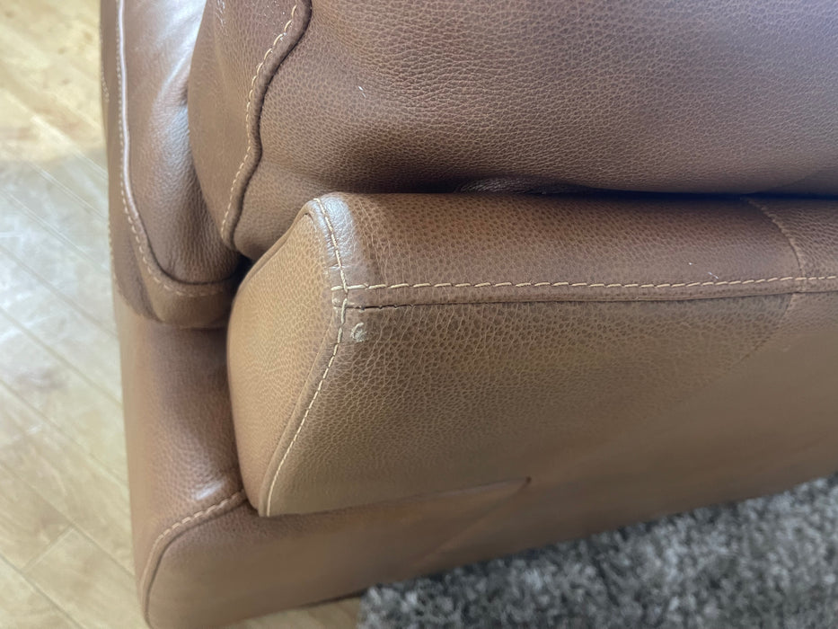 Santino Leather 3 Seater Apollo Tan  (WA2)