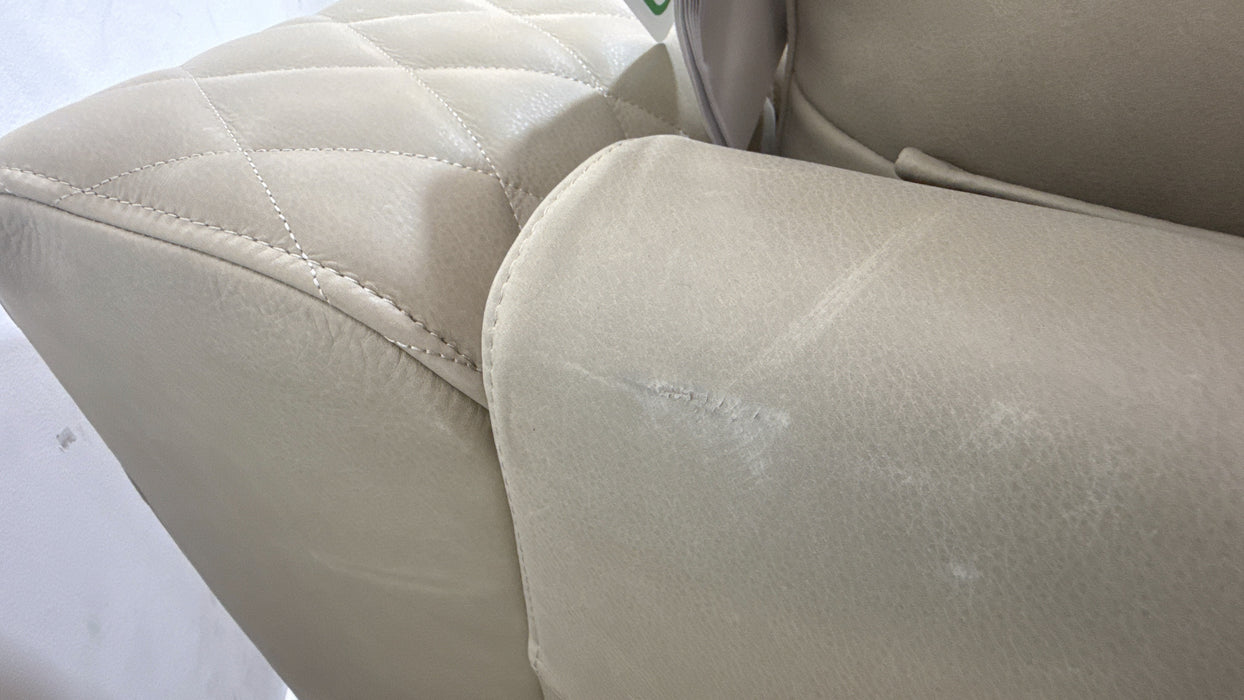 Sofology Firenze Leather 3 Seater in Character Vintage Stone