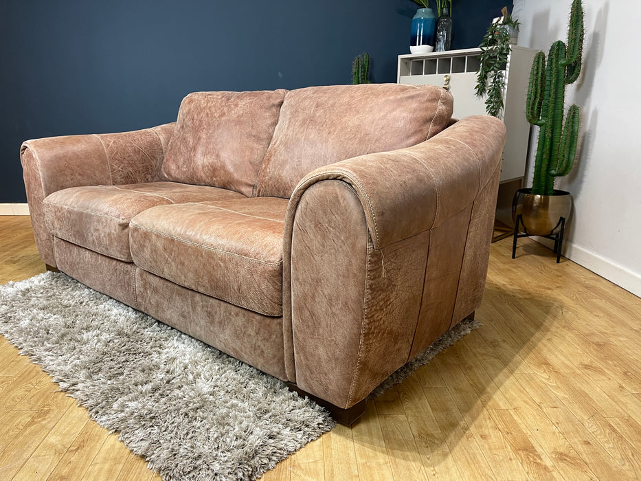 Galleria 2.5 Seater Utah Espresso Leather (WA2)