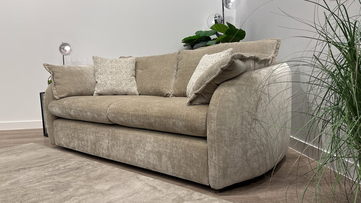Sofology Portobello Fabric 3 Seater In Luxury Chenille