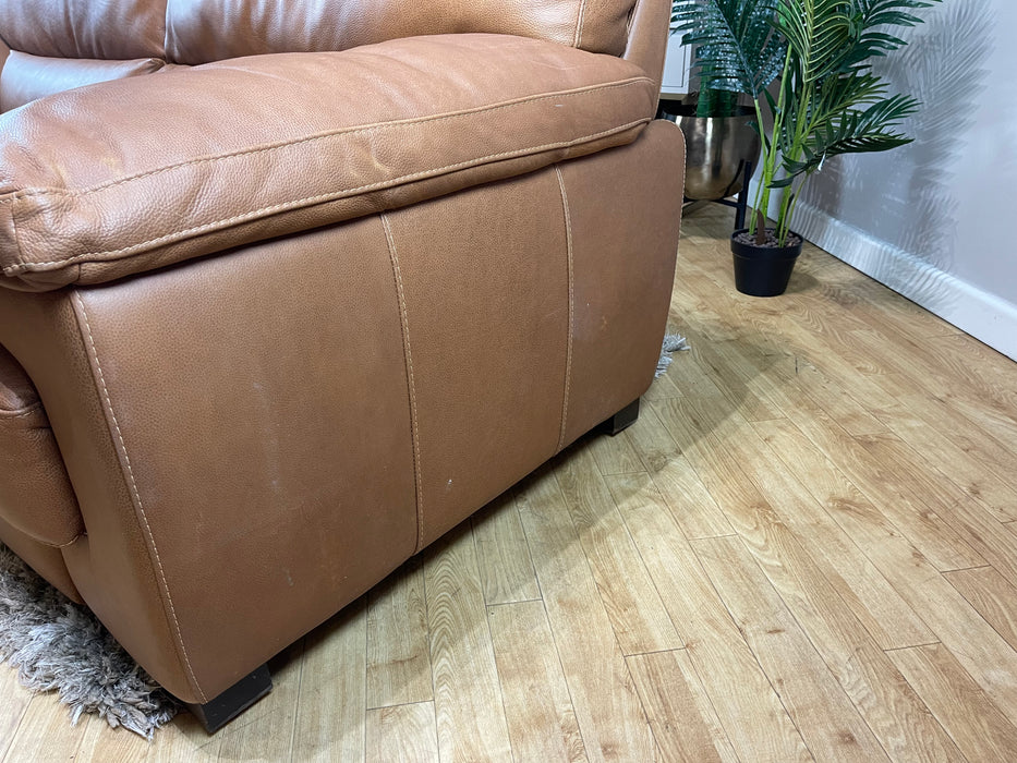 Santino 2 Seater Apollo Tan Leather (WA2)