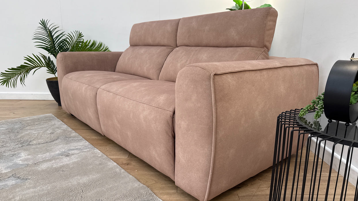 Sofology Bohemia Fabric 3 Seater in Lifestyle Flecked Sand