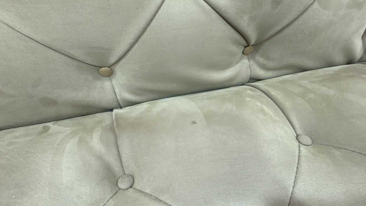 Sofology Venezia Fabric 3 Corner 1.5 in Lifestyle Nubuck Feel Moss