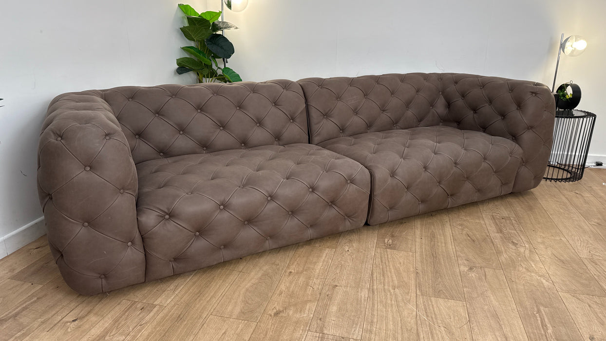 Sofology The Venezia Leather 4 in Espresso