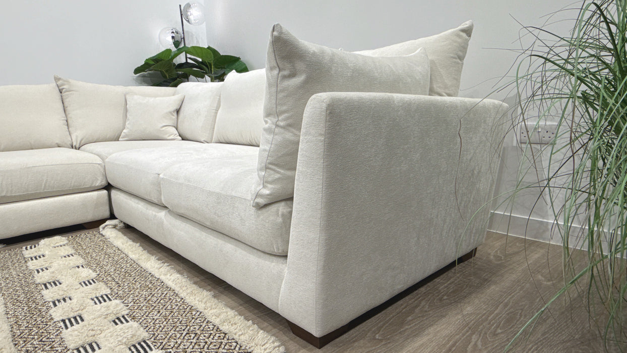 Sofology Tallulah Fabric 2 Corner 2 in Lifestyle Plush Chenille Mist