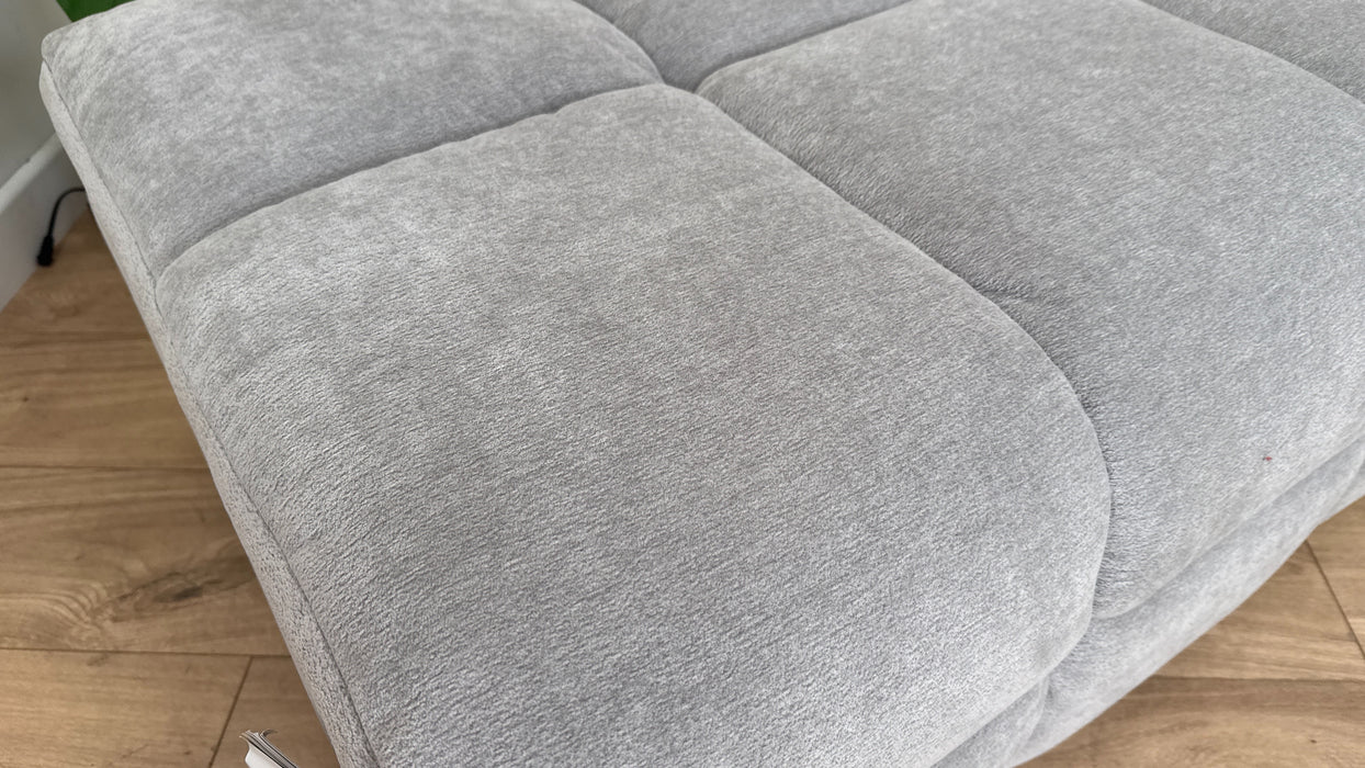 Sofology The Lunar Designer Storage Footstool in Relaxed Chenille Moonstone