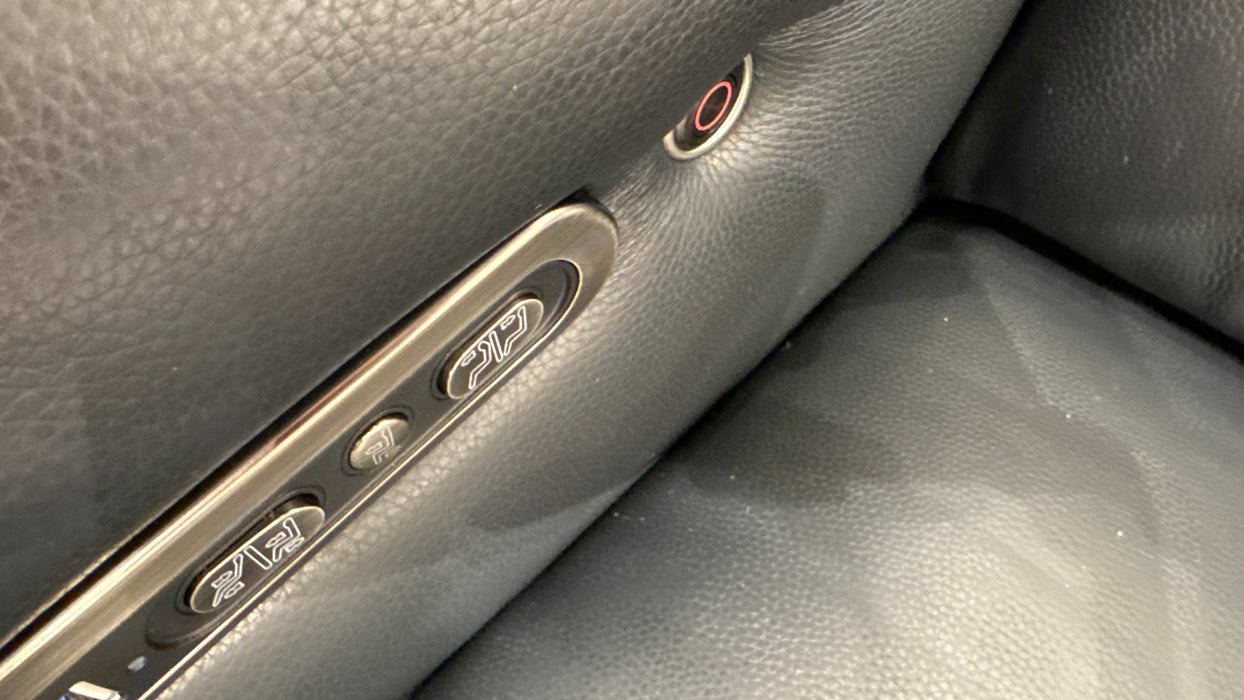 Sofology Marvella Leather 3 Seater in Trusty Sheen Jet Black