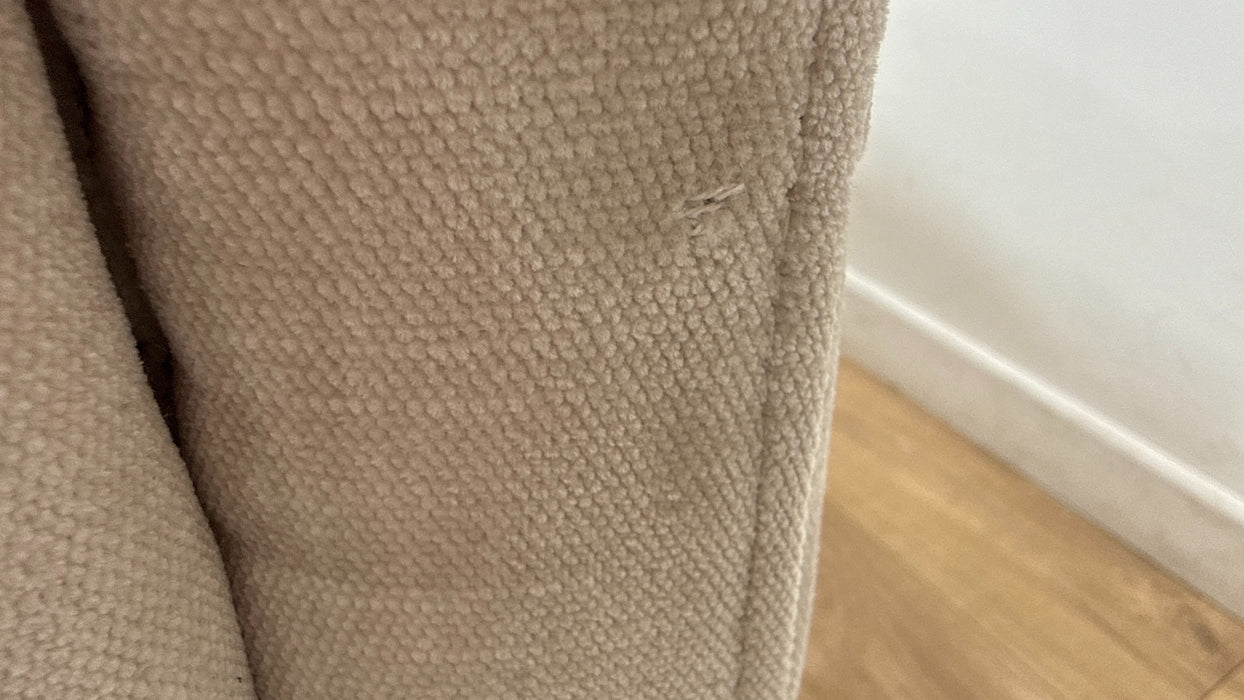 Sofology Venezia Fabric 3 Corner 3 in Relaxed Chenille Cotton