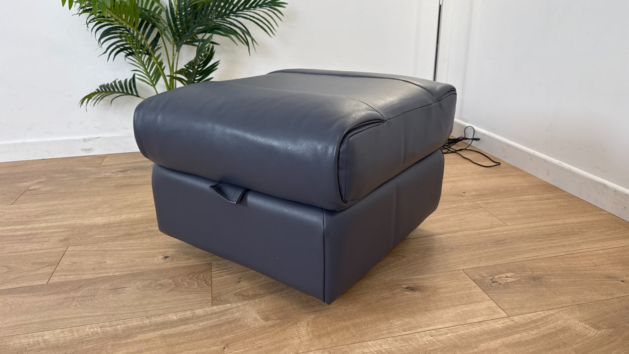 Albion - Leather Storage Footstool