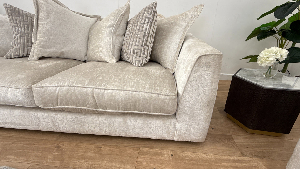 Prima 3 Seater + 2 Seater Fabric Sofas