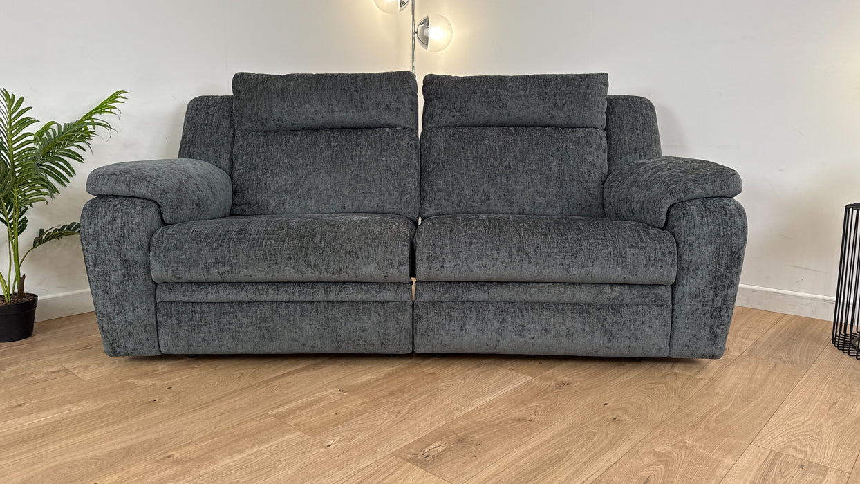 Napoli 3 Seater Manual Recliner