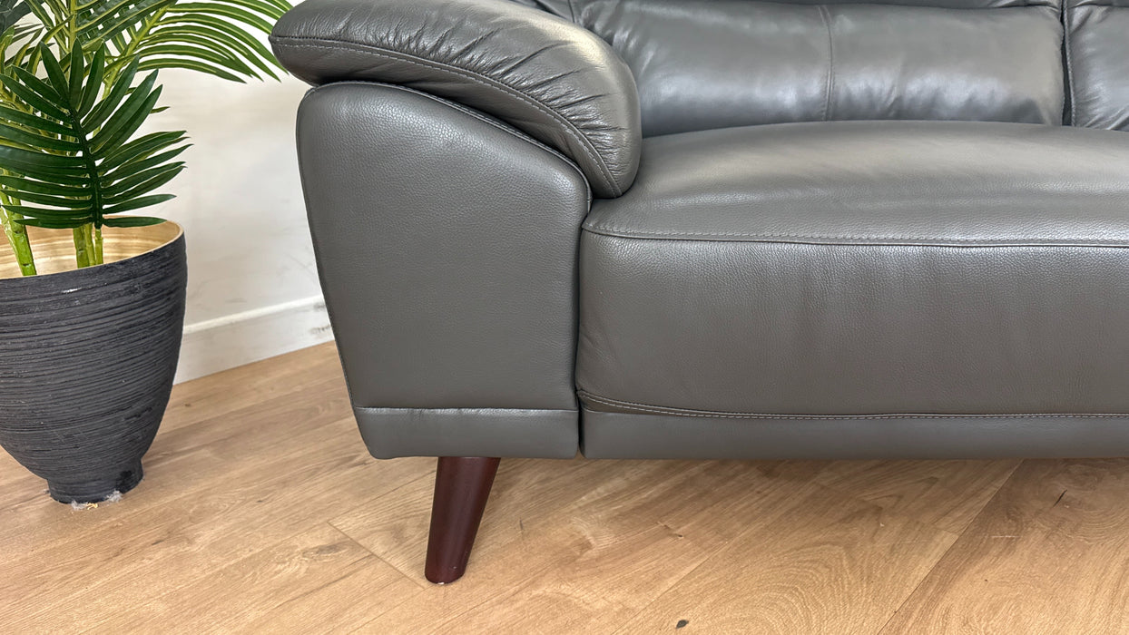 Oakham 3 Seater Leather Sofa