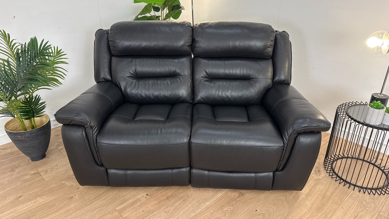 Alton 2 Seater Leather Power Recliner