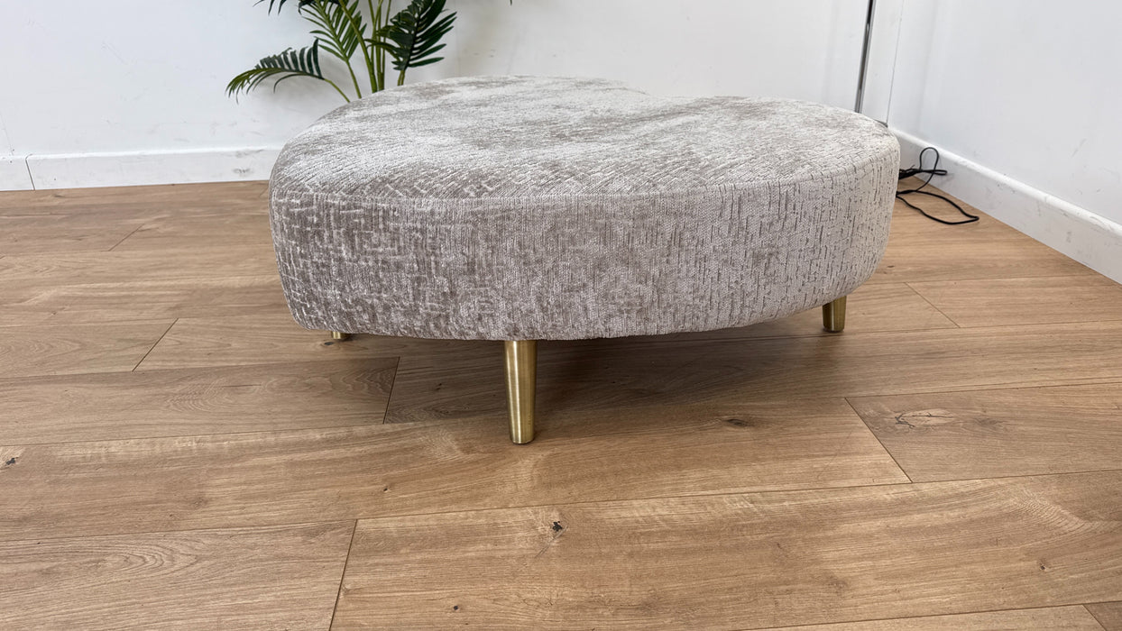 Gabrielle - Fabric Footstool  -