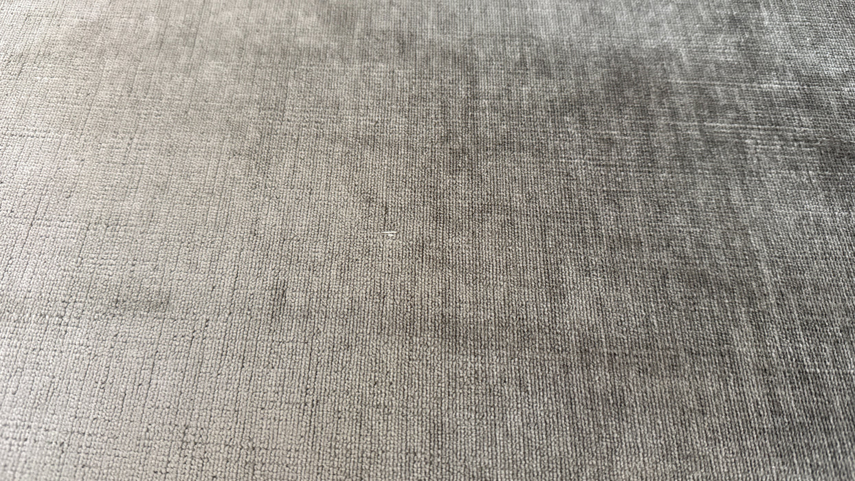 Sofology Mayfair Fabric Designer Footstool in Luxury Chenille Truffle