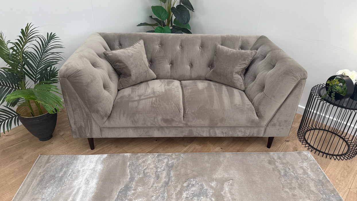 Sofology Bridgerton 2 Seater Sofa in Vader Mink
