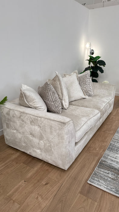 Prima 3 Seater + 2 Seater Fabric Sofas