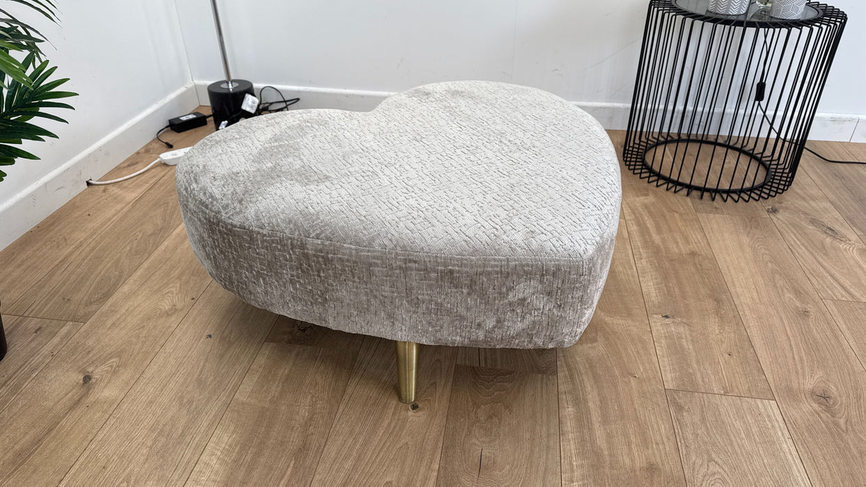 Gabrielle - Fabric Footstool  -