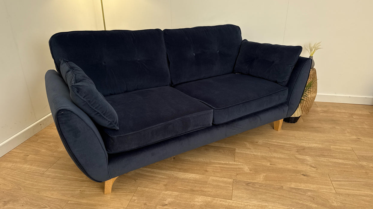 Zinc 3 Seater Sofa  - Fabric