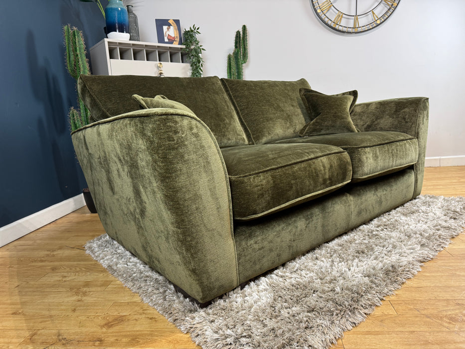 Newbury Fabric 2 Seater - Chenille Olive - ( WA2 )