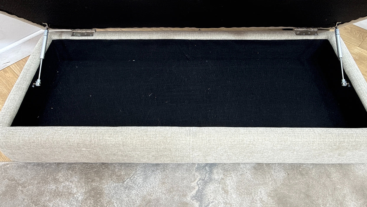 Sofology Bench Footstool in Sample Fab