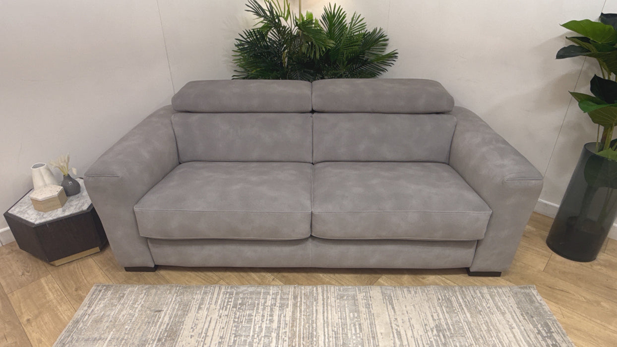 Sofology Metropolitan Fabric 3 Seater Sofabed in Lifestyle Mottled Dove