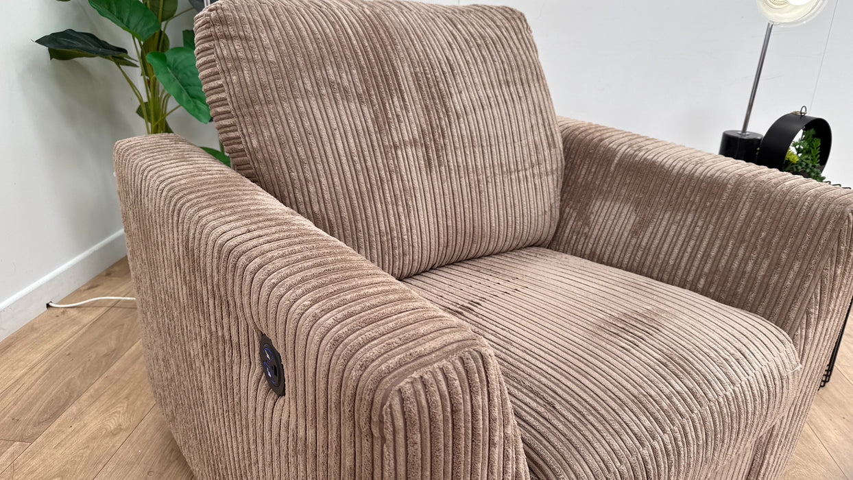 DFS Heydon Recliner Chair in Mocha