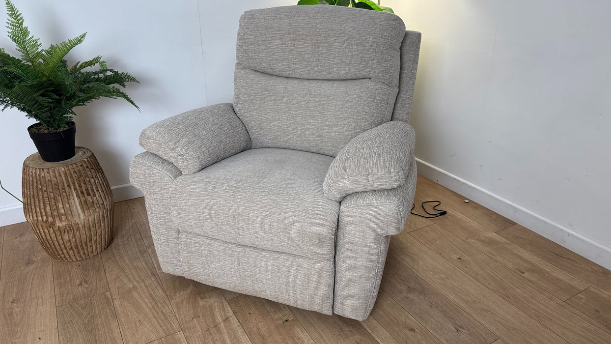 DFS The Tamla Fabric Recliner Chair on Florence Beige