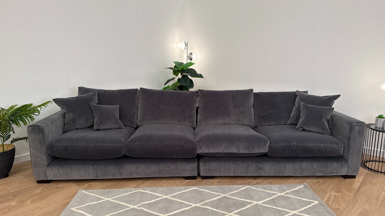 Orkney 4 Seater Fabric Sofa