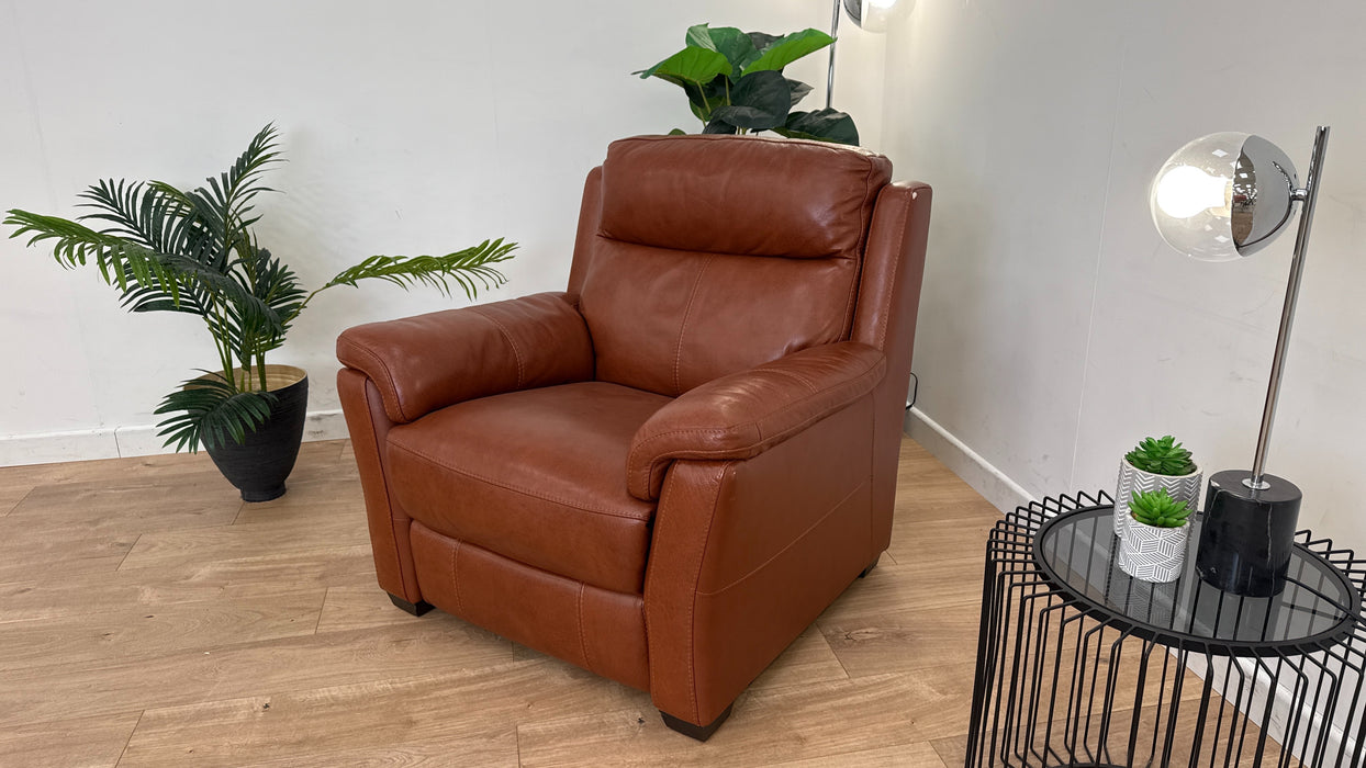 Chester Leather Power Recliner Chair