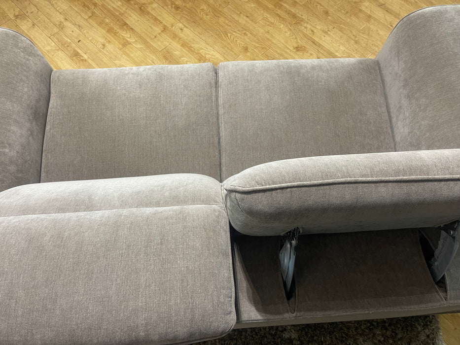 Plaza Fabric 2 Seater Chenille Nutmeg (WA2)