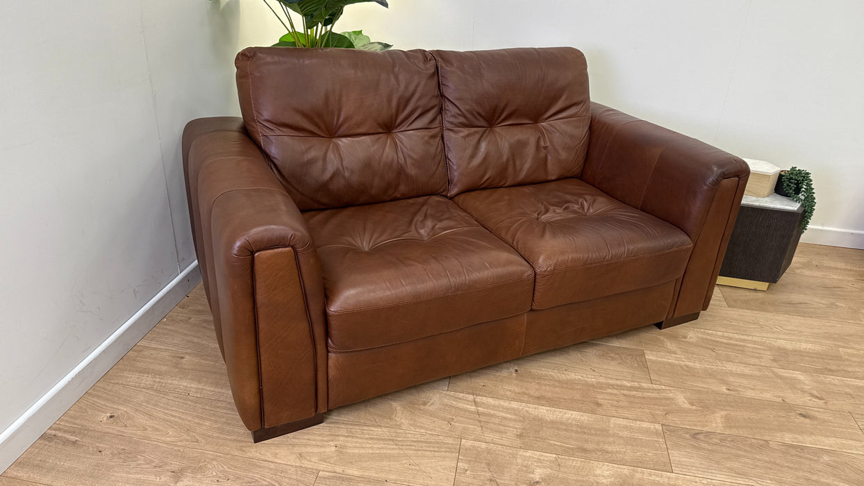 Sofology Maximo 2 Seater in Indiana Brown