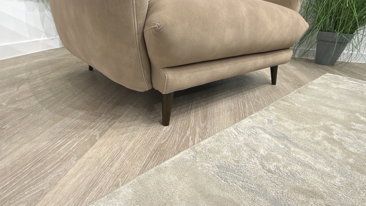Sofology Adler Fabric Loveseat in Lifestyle Mottled Latte