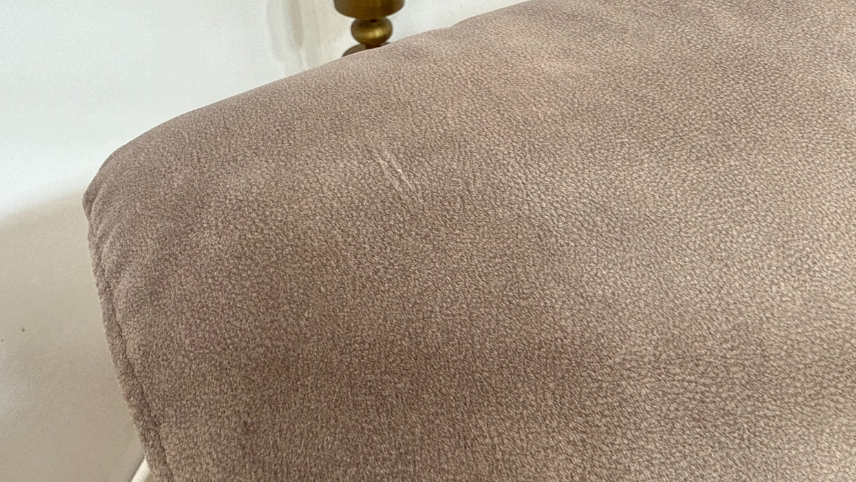 Sofology Bailey Fabric 2 Seater Power Recliner/Headrest in Lifestyle Flecked Nutmeg