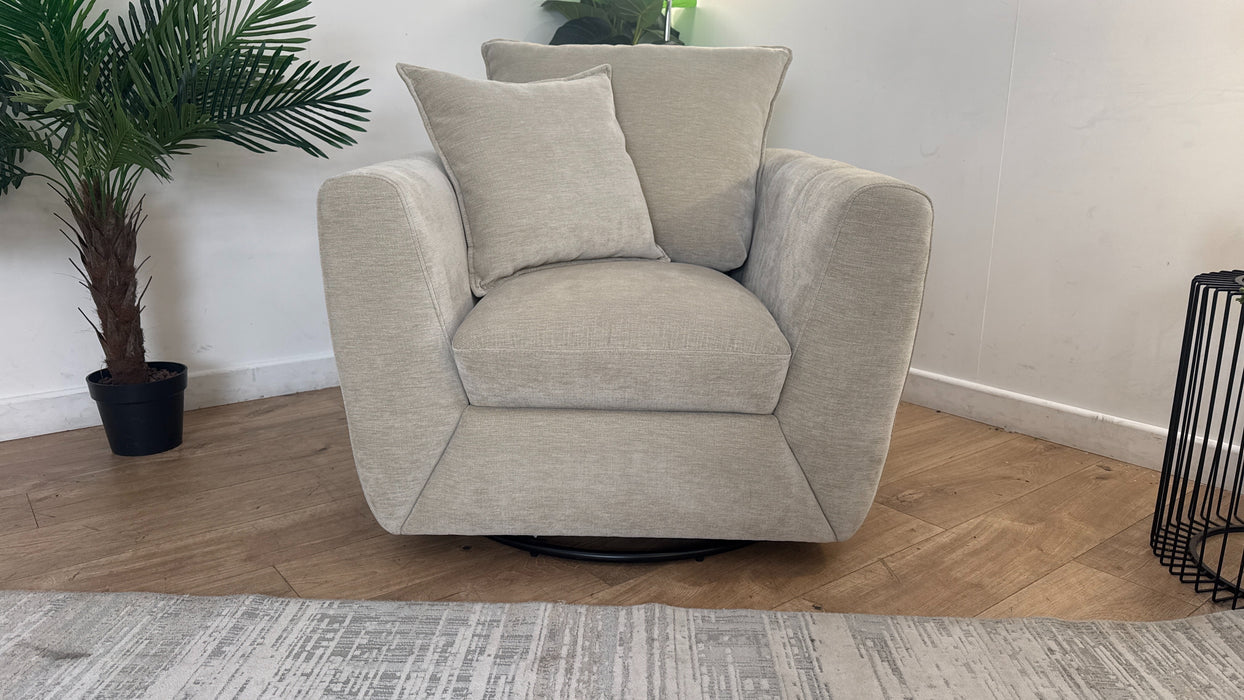 Sofology Swivel Chair in Sample Montreal Stone