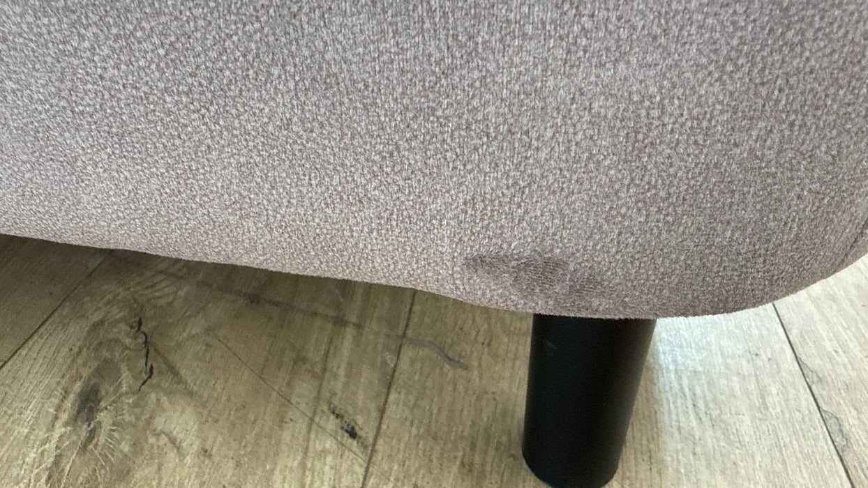 Sofology Marvella Fabric 3 Corner 1.5 Power Recliner/Headrest in Lifestyle Flecked Nutmeg