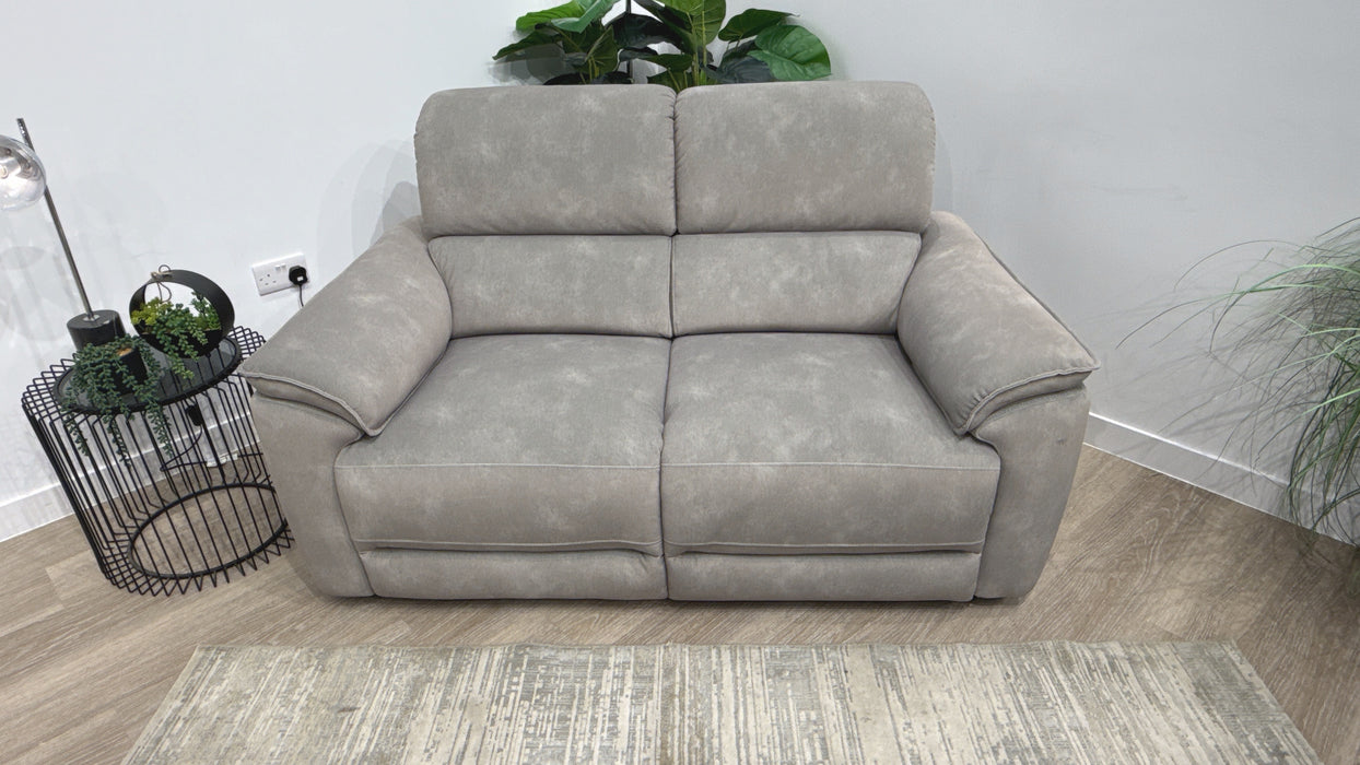 Sofology Hugo Fabric 2 Seater in Lifestyle Flecked Stone