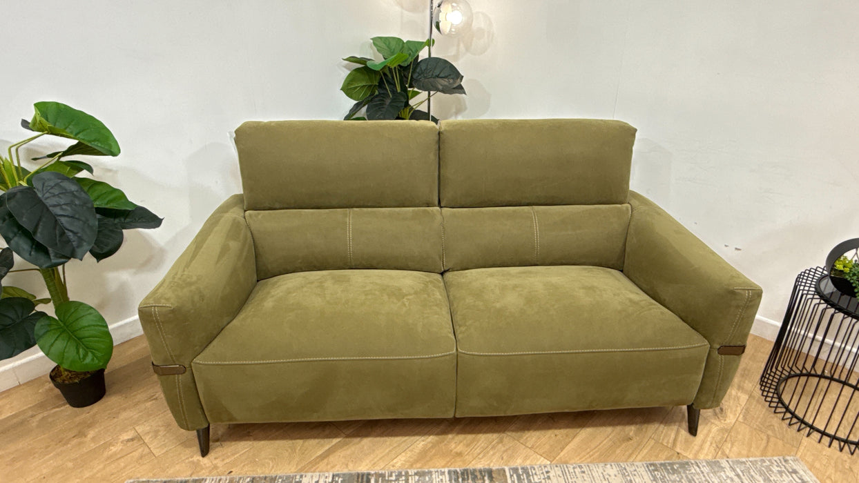 Sofology Arlington Fabric 3 Seater in Lifestyle Nubuck Feel Olive