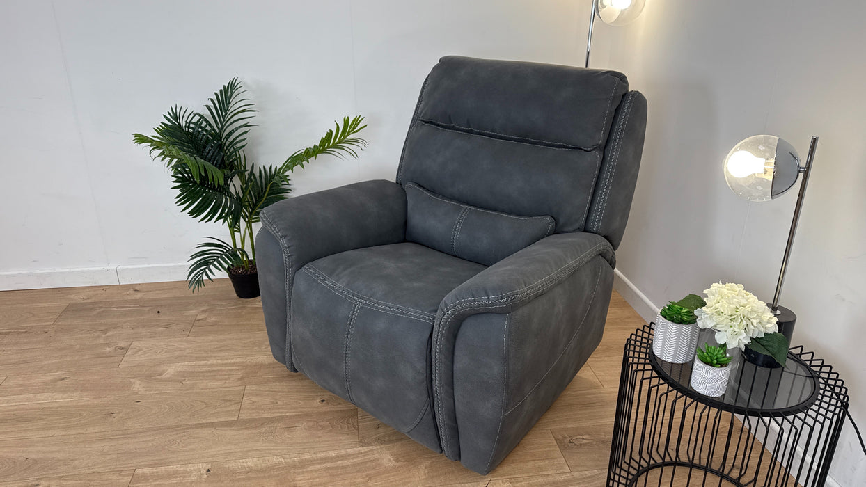 Ledger Power Recliner Fabric Chair