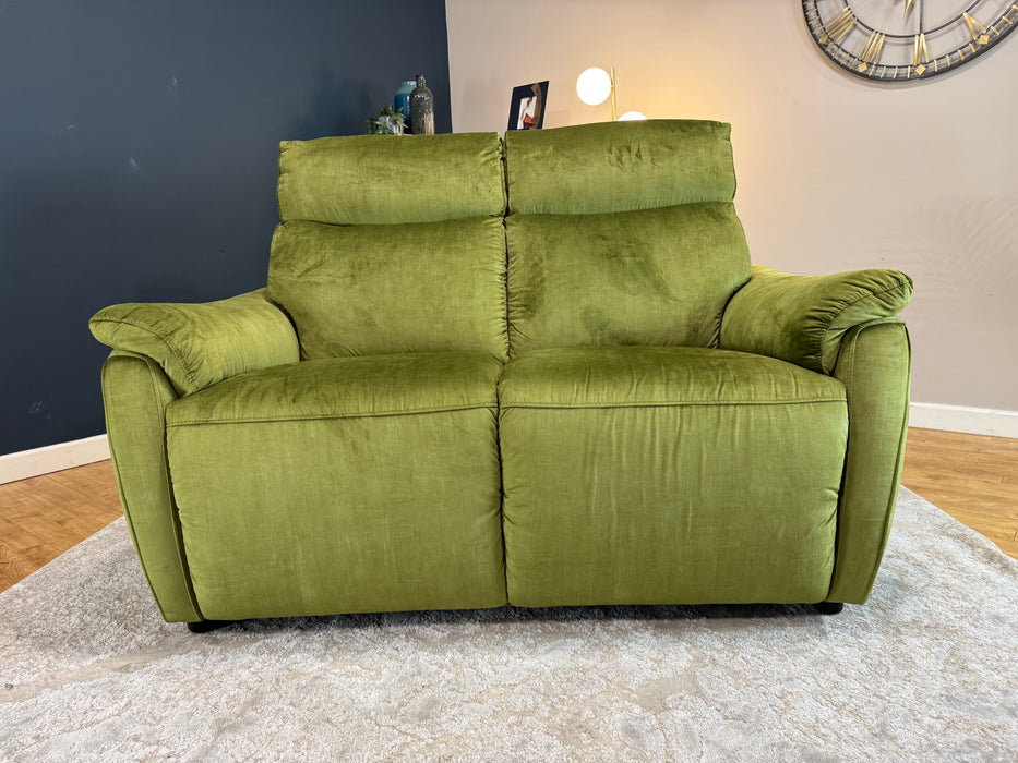 Sofology Parker 2 Seater in Heritage Velvet Olive
