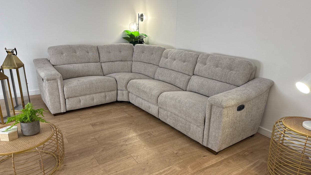 DFS New Hollywood Right Hand Facing 2 Corner 1 in Pumice