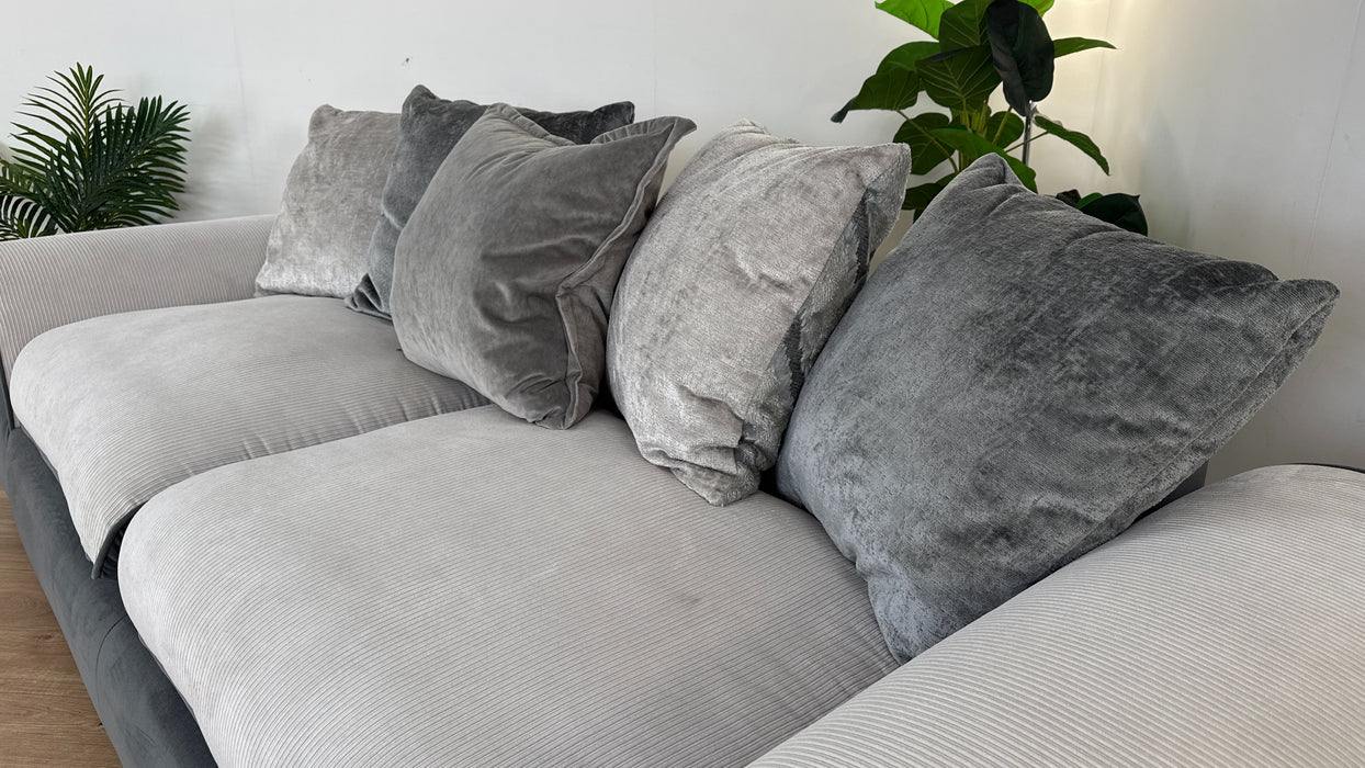 Squish 4 Seater Fabric Sofa