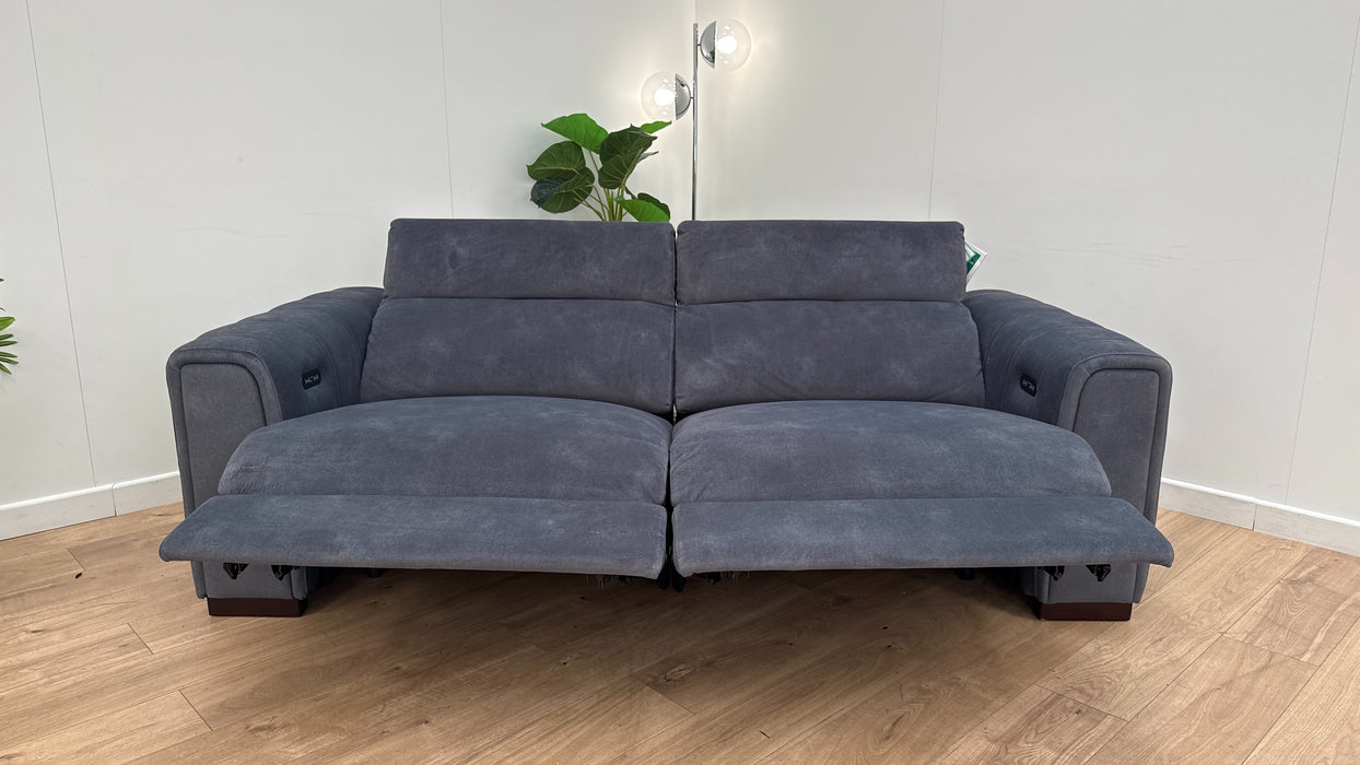 Mason 3 Seater Sofa in Relaxed Matt Charcoal
