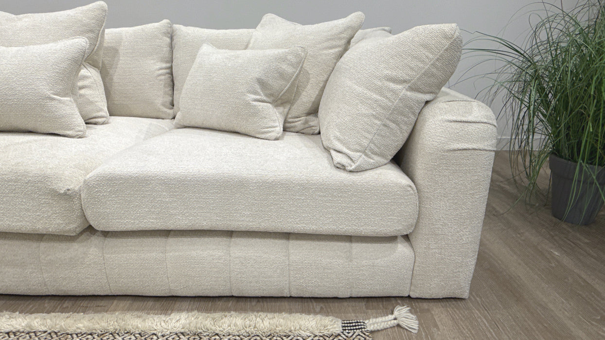 Sofology Westwood Fabric 3 Corner 3  Sofa in Soft Boucle Ecru